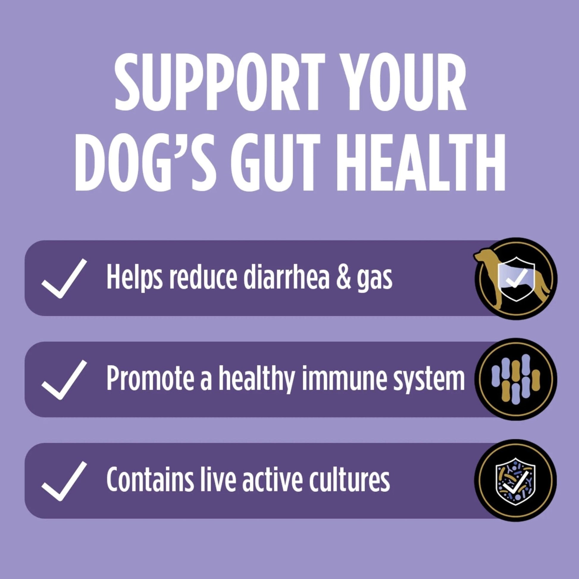 Purina Pro Plan Veterinary Supplements FortiFlora Daily Probiotics for Dogs, Helps Digestive Gut Health and Diarrhea - 30 ct. Box - Maple Wellness Supplements