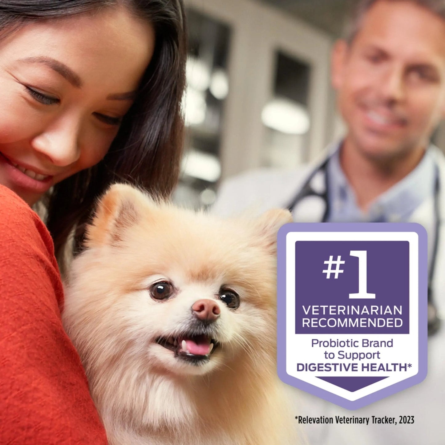 Purina Pro Plan Veterinary Supplements FortiFlora Daily Probiotics for Dogs, Helps Digestive Gut Health and Diarrhea - 30 ct. Box - Maple Wellness Supplements