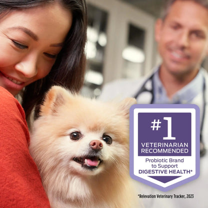 Purina Pro Plan Veterinary Supplements FortiFlora Daily Probiotics for Dogs, Helps Digestive Gut Health and Diarrhea - 30 ct. Box - Maple Wellness Supplements