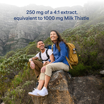Puritan's Pride Milk Thistle Silymarin 4:1 Concentration Extract 250 mg (1000 mg Equivalent) - Maple Wellness Supplements