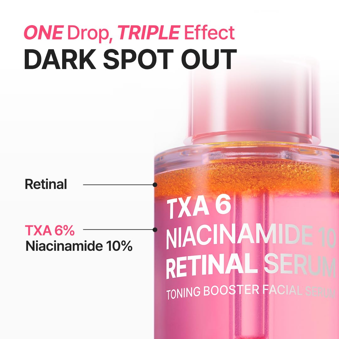 PURITO TXA 6% + Niacinamide 10% + Retinal Facial Serum | for Dark Spots, Hyperpigmentation, Uneven Tone - Maple Wellness Supplements