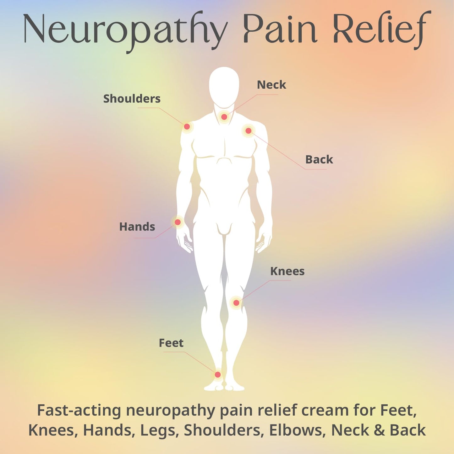 PURPLE CANYON Nerve Pain Relief Cream for Neuropathy – for Feet & Legs | MSM, Arnica, Alpha Lipoic Acid | Fast-Absorbing, Non-Greasy Formula | 2 oz - Maple Wellness Supplements