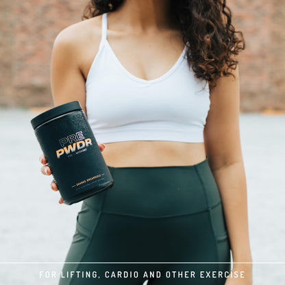 PWDRS PRE Pre-Workout Powder - Energy, Pump, Endurance, Focus, Strength Supplement - Maple Wellness Supplements