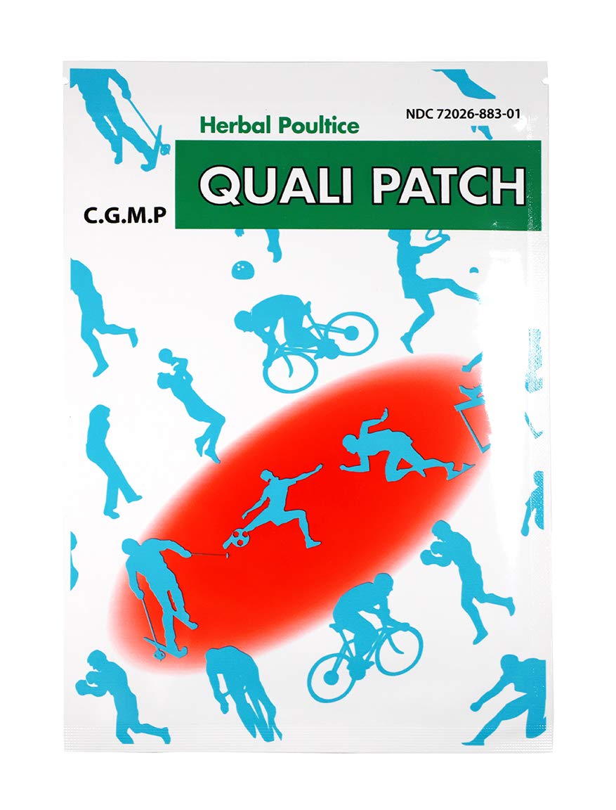 Quali Herbal Poultice Pain Relief Patch Muscle Pain Joint Pain Shoulder Pain Long Lasting Pain Patch 3 Sheets Per Pack - Maple Wellness Supplements