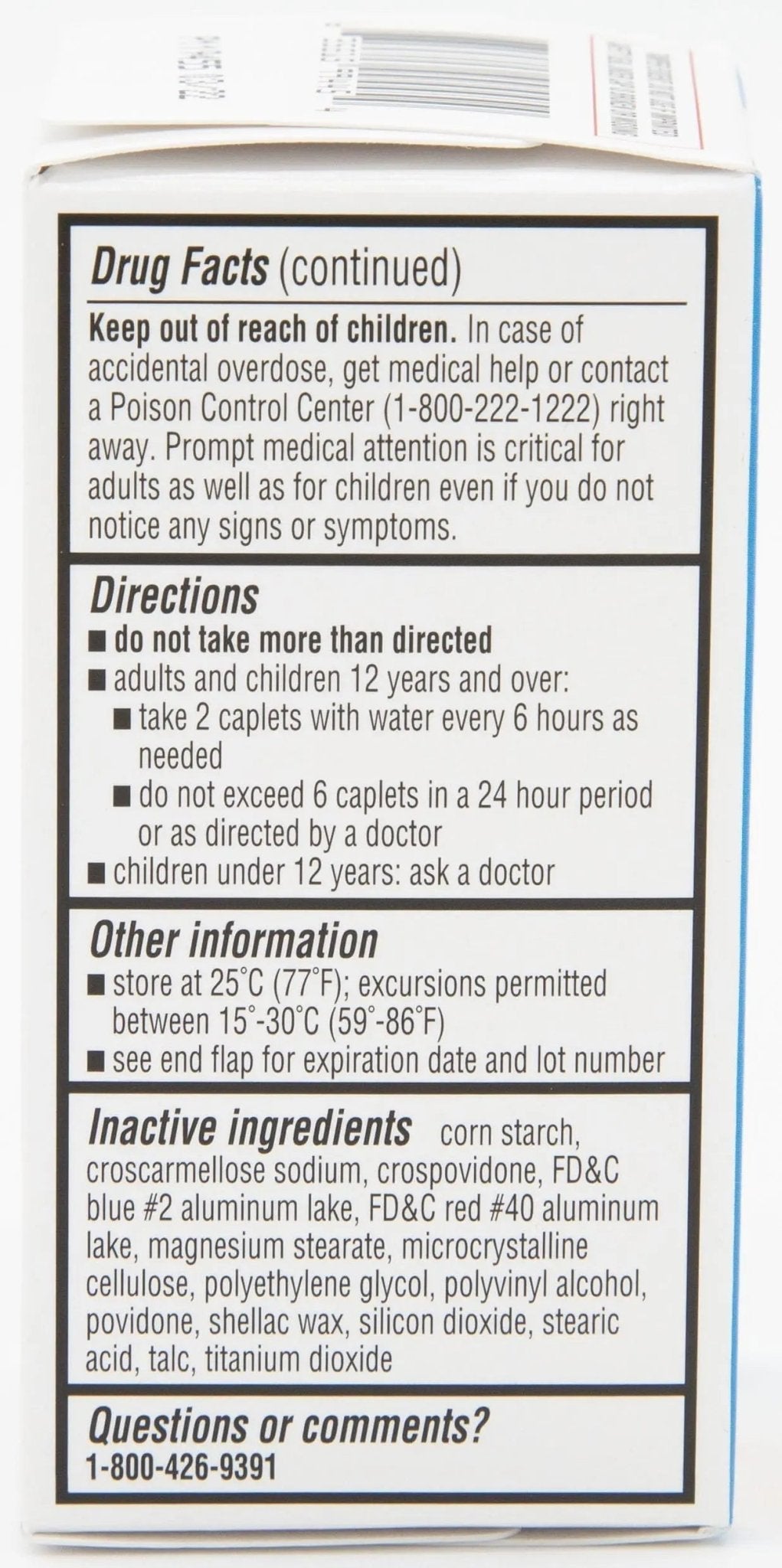 Quality Choice Maximum Strength Mentrual Pain Relief, Multi Symptom Pain Relief Caplets, Cramps, Headache, Bloating, Backache & Irritability, 20 Count Package - Maple Wellness Supplements