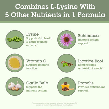 Quantum Health Super Lysine+ / Advanced Formula Lysine+ Immune Support with Vitamin C, Echinacea, Licorice, Propolis, Odorless Garlic (90 Tablets) - Maple Wellness Supplements