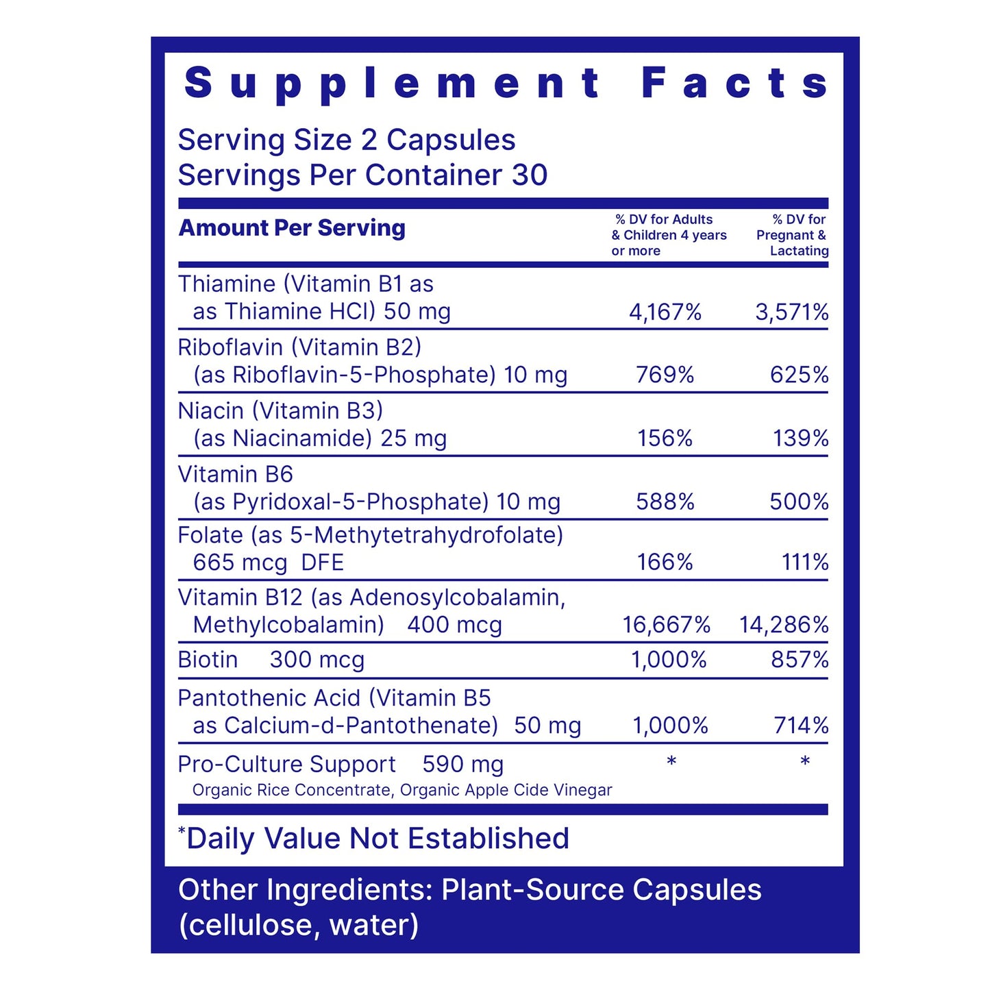 Quantum Nutrition Labs Max Energy Bs - Vitamin B Complex, Methylated B Complex Vitamins with Vitamin B1, B6, B12, Thiamin, Folate and Biotin - Maple Wellness Supplements