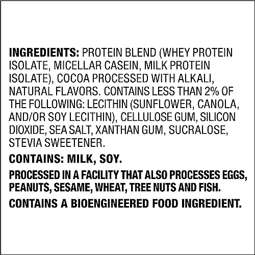Quest Nutrition Chocolate Milkshake Protein Powder, 22g Protein, 2g Net Carbs, 1g Sugar - Maple Wellness Supplements