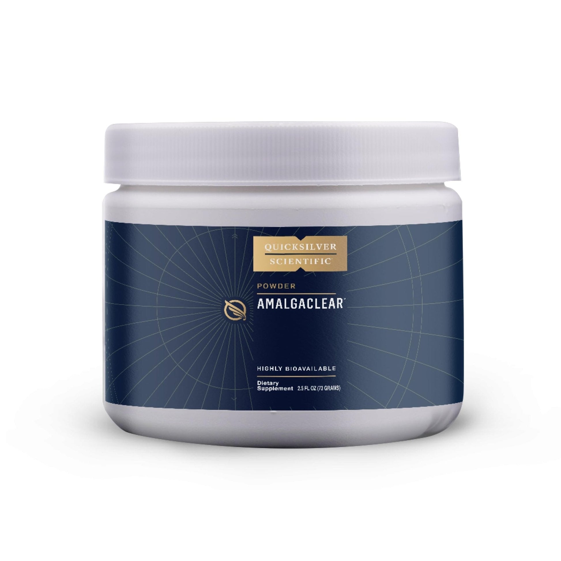 Quicksilver Scientific AmalgaClear - Detox Support with Modified Citrus Pectin & Silica Extract (73g) - Maple Wellness Supplements