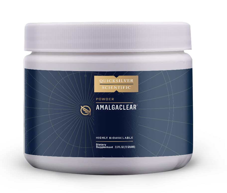Quicksilver Scientific AmalgaClear - Detox Support with Modified Citrus Pectin & Silica Extract (73g) - Maple Wellness Supplements