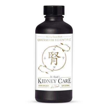 Quicksilver Scientific Kidney Care - Kidney Cleanse & Lymphatic Drainage Supplements - Astragaloside IV Extract, Zhu Ling, Goldenrod, Ferulic Acid, He Shou Wu & Dandelion Leaf (3.38oz / 100ml) - Maple Wellness Supplements