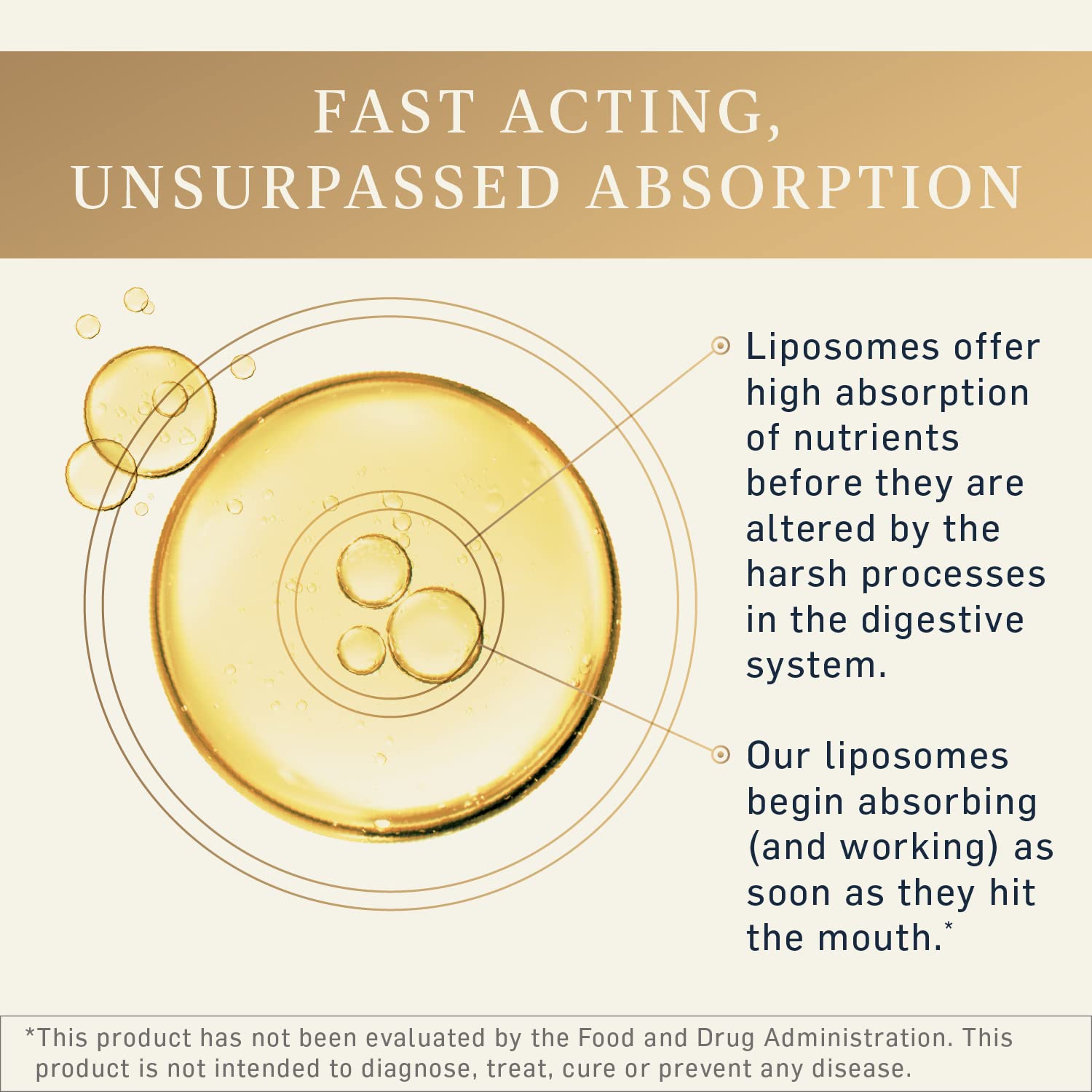 Quicksilver Scientific LipoCalm - Liposomal GABA with Herbs for Relaxation Support - Chamomile, Passionflower Herb & Skullcap Supplement for Peace of Mind & Sleep Calm Support (1.7oz / 50ml) - Maple Wellness Supplements