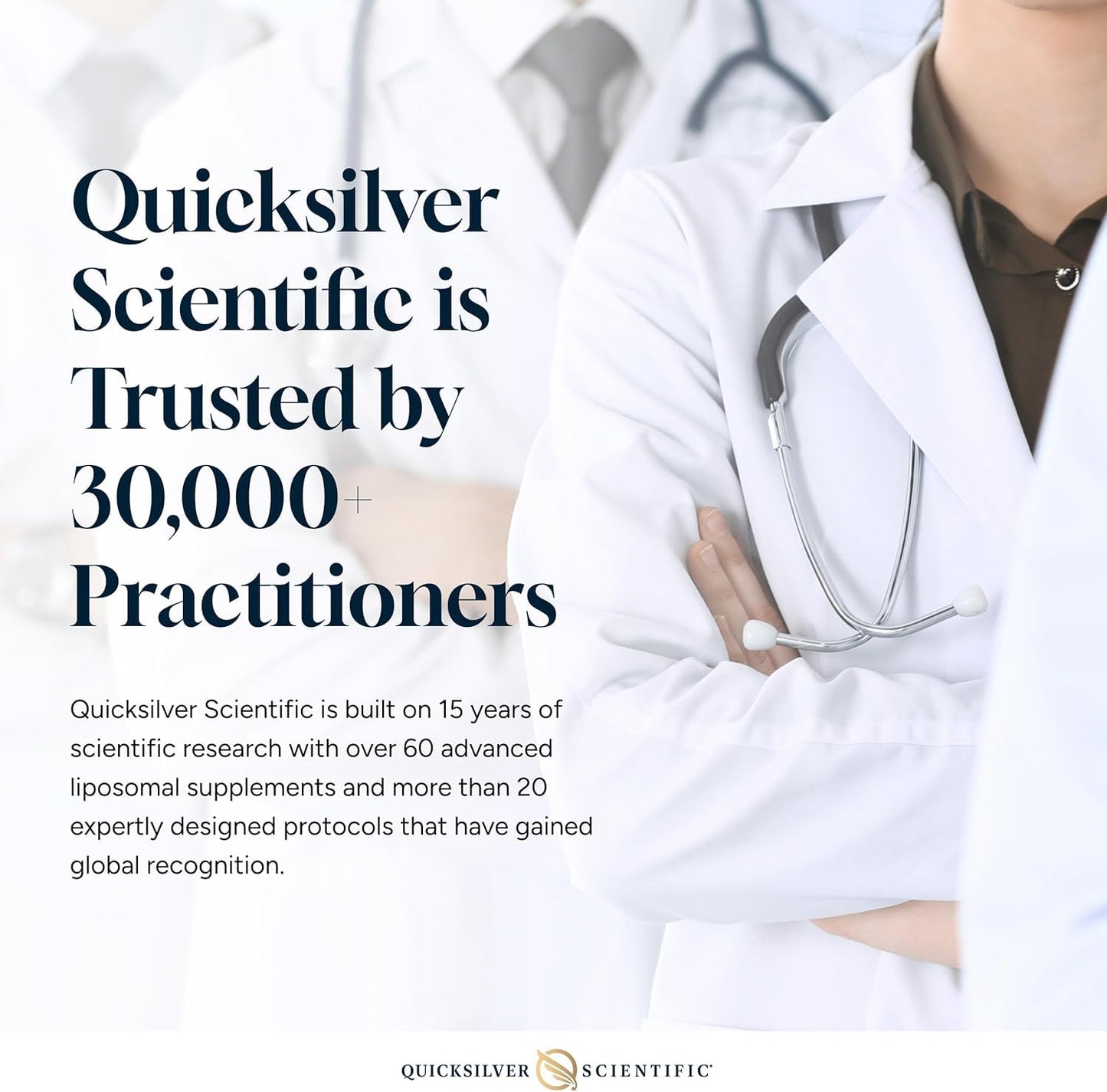 Quicksilver Scientific Original Quinton Hypertonic Solution - Sea Water Hydration - Liquid Minerals with Electrolytes for Muscle Recovery, Stamina+Mineral Replenishment (30 Single Serving Glass Vials) - Maple Wellness Supplements