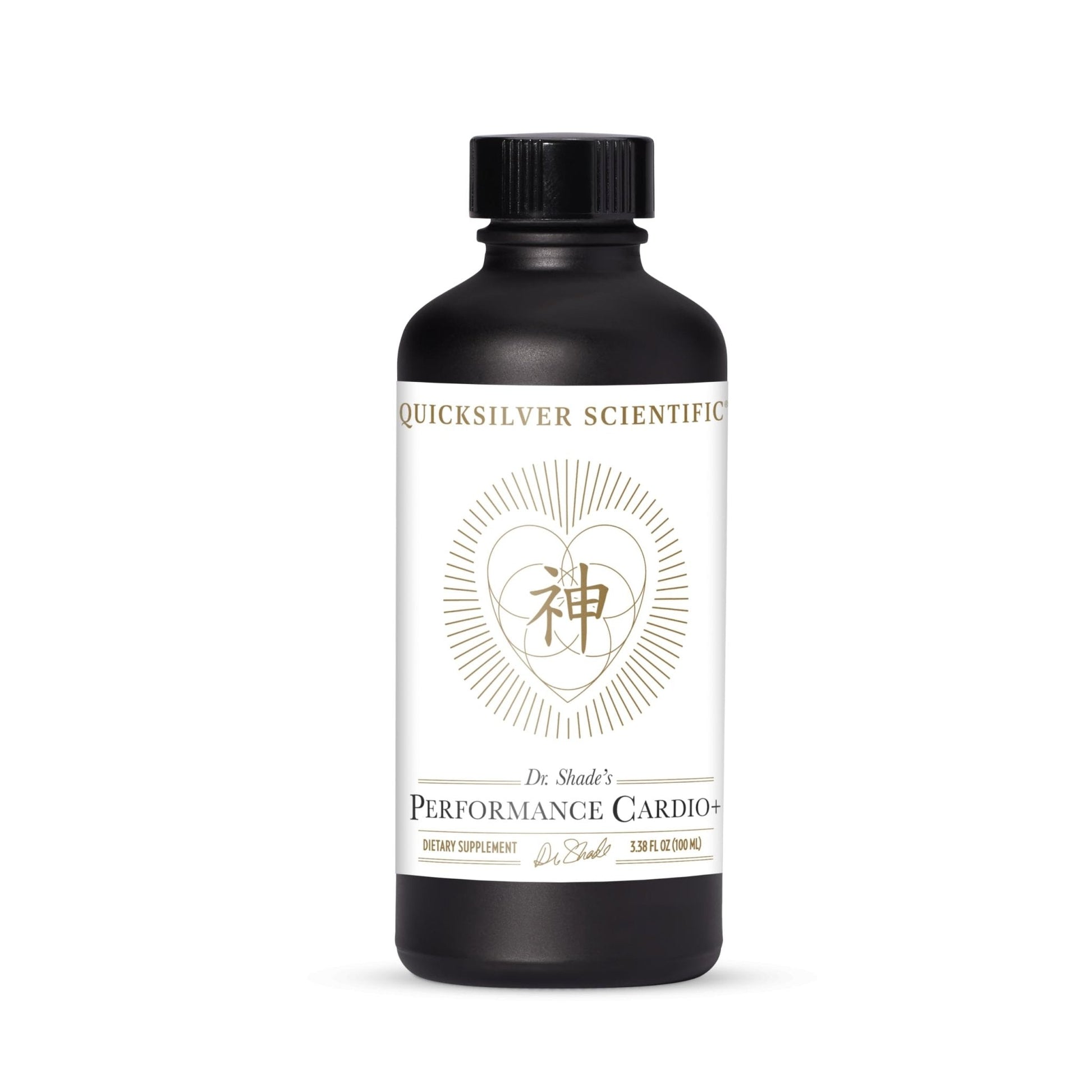 Quicksilver Scientific Performance Cardio+ - Herbal Supplement to Support Blood Circulation & Brain Health - Cardiovascular Supplement with Hawthorn Berry + He Shou Wu + Ginseng Extract (3.38 oz) - Maple Wellness Supplements