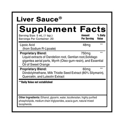 Quicksilver Scientific PushCatch Liver Detox Cleanse - 2 Piece Kit with Ultra Binder (Packets) & Liver Sauce (Liver Support Supplement with Milk Thistle Extract) to Support GI Detox & Toxin Binding - Maple Wellness Supplements