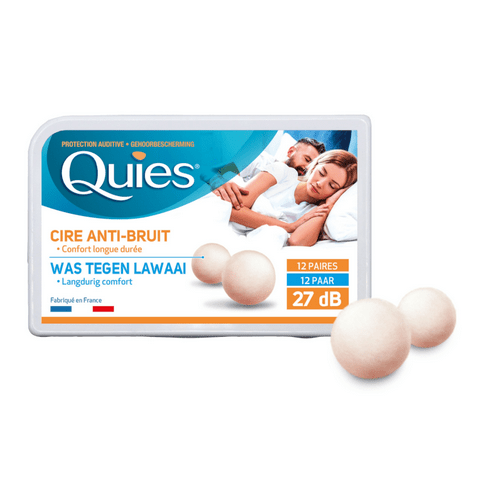 Quies wax earplugs - 8 pairs or 12 pairs - Maple Wellness Supplements