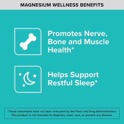 Qunol Magnesium Capsules 420mg, 100% DV, High Absorption Magnesium Supplement, Extra Strength, Bone and Muscle Health Supplement, 180 Count - Maple Wellness Supplements