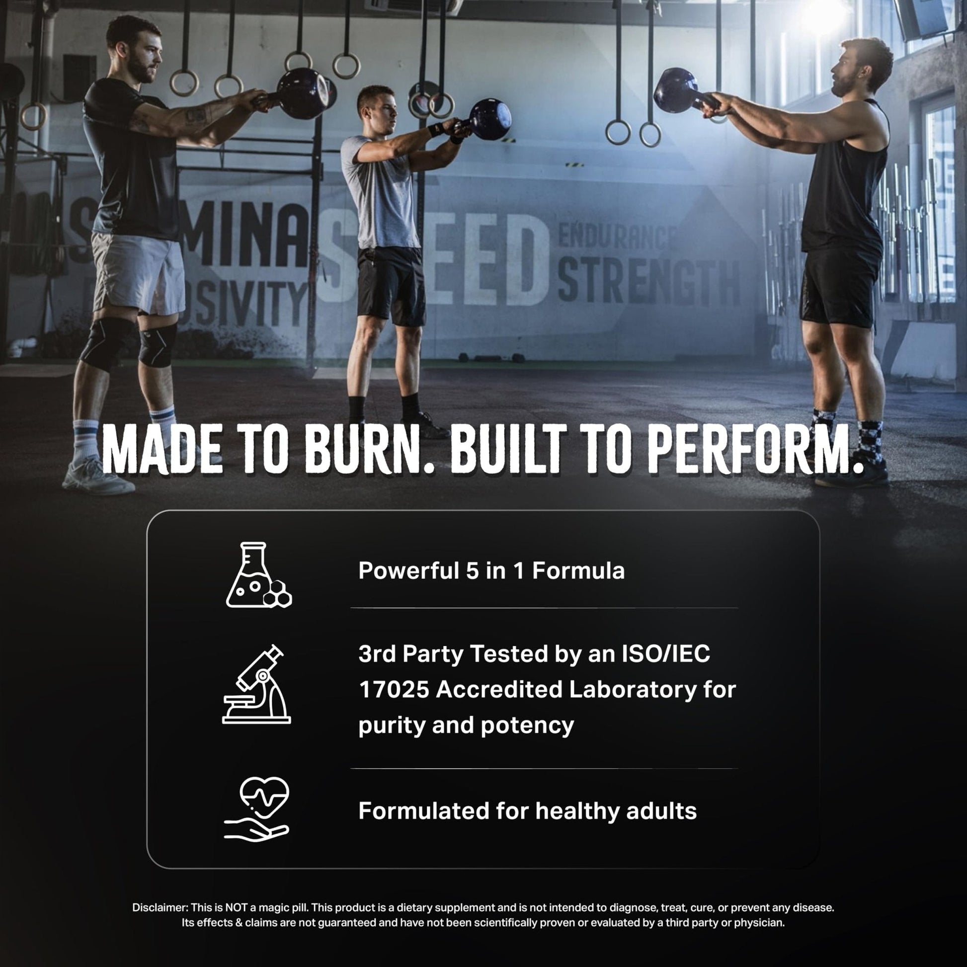 Rapid Burn Alpha - Fat Burner for Men - Supports Healthy Pathways Associated with Activity - Supports Appetite Control, Energy Booster, Helps Increase Metabolism & Fat Loss - 60 Unisex Capsules - Maple Wellness Supplements