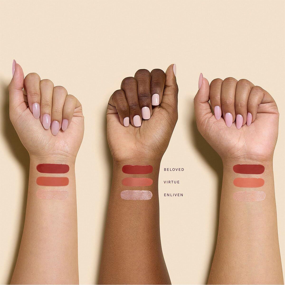 Rare Beauty Limited Edition Mini Blush & Luminize Trio - Beloved - Virtue - Enliven - New In Box - Maple Wellness Supplements