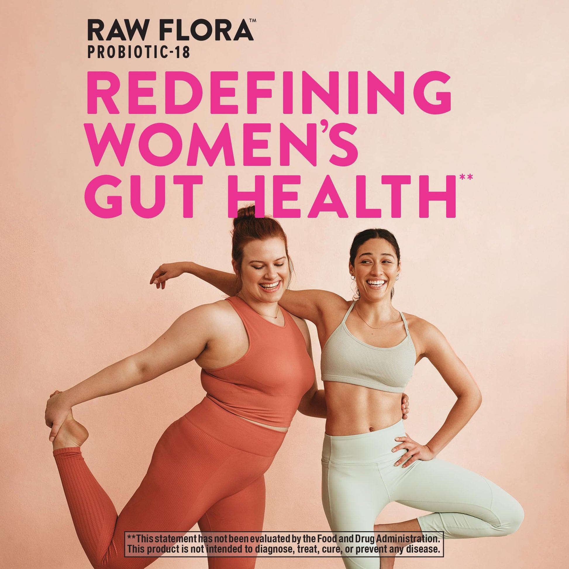Raw Flora Probiotics for Women | 30 Billion CFU | 33 Capsules | with Cranberry and D-Mannose | Vegan, Non-GMO & Gluten Free Supplement - Maple Wellness Supplements