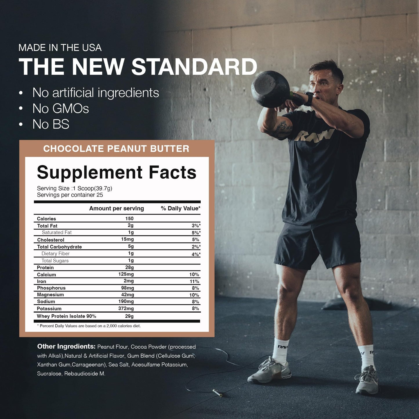 RAW Whey Isolate Protein Powder, Chocolate Peanut Butter (CBUM Itholate) - 100% Grass - Maple Wellness Supplements