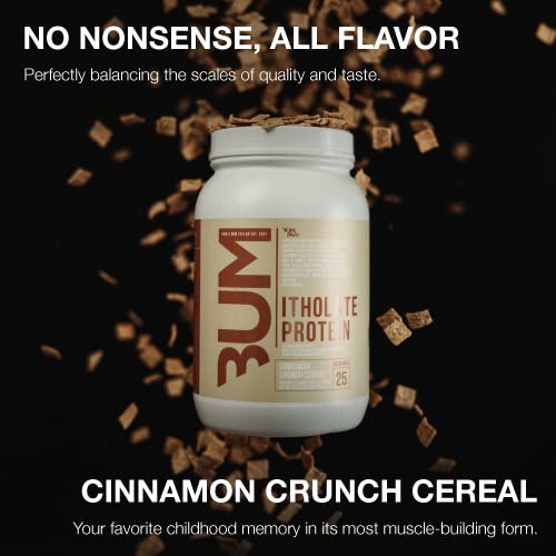 RAW Whey Isolate Protein Powder, Cinnamon Crunch (CBUM Itholate Protein) - 100% Grass - Maple Wellness Supplements