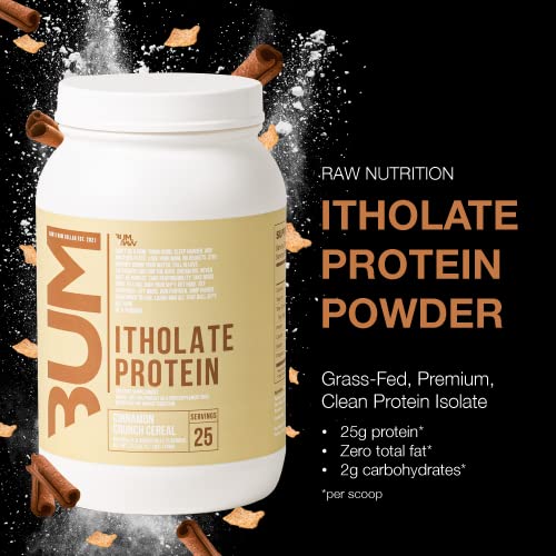 RAW Whey Isolate Protein Powder, Cinnamon Crunch (CBUM Itholate Protein) - 100% Grass - Maple Wellness Supplements