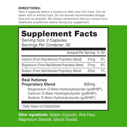 Real Ketones BHB Exogenous Ketones Keto Pills Keto Electrolytes Pills for Enhanced - Maple Wellness Supplements