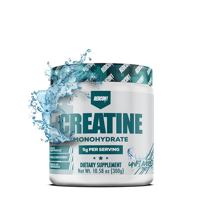 REDCON1 Creatine Monohydrate - Keto Friendly + Vegan Pre & Post Workout Supplement - Creatine Powder to Support Recovery & Athletic Performance (60 Servings) - Maple Wellness Supplements