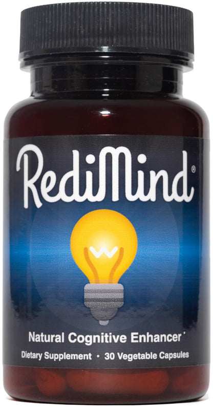 RediMind - Natural Cognitive Enhancement Supplement Capsule - Non-GMO, Vegan, Gluten-Free - Maple Wellness Supplements