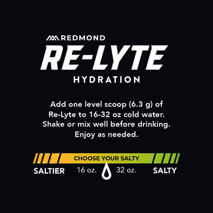 REDMOND Re-Lyte Hydration Electrolyte Powder Drink Mix Variety (7 Stick Packs) - Maple Wellness Supplements