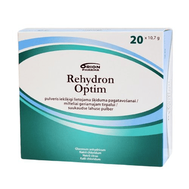 Rehydron Optim 10.7 g powder for oral solution, 20 Caps - Maple Wellness Supplements