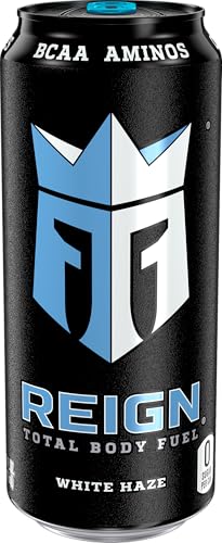 Reign Total Body Fuel, White Haze, Fitness & Performance Drink, 16 Fl Oz - Maple Wellness Supplements