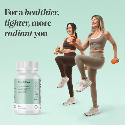 Rejuveen Previtalean | Prebiotic Fiber Supplement for Women | Supports Gut Health & Red Blood Cell Production | Contains Highly Bioavailable Iron - Maple Wellness Supplements