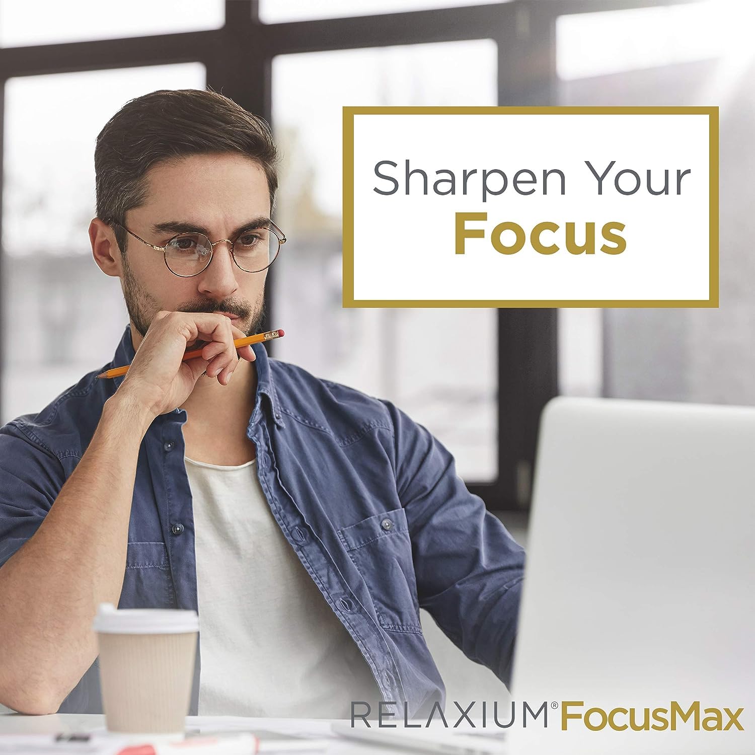 Relaxium FocusMax, Brain & Focus Health Supplement, Mental Clarity Support, Proven Concentration, Focus, Memory, - Maple Wellness Supplements