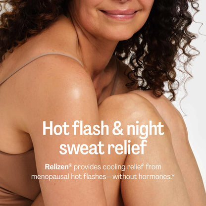 Relizen by Bonafide. Relief from Menopausal Hot Flashes & Night Sweats. — 1-Month Supply (60 Tablets) - Maple Wellness Supplements