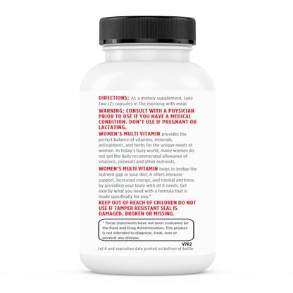Renew Actives Women's Multi-Vitamin & Antioxidant: Daily Health Supplement for Woman - Maple Wellness Supplements