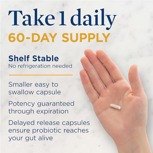 Renew Life Everyday Probiotic Capsules, Daily Supplement Supports Urinary, Digestive - Maple Wellness Supplements