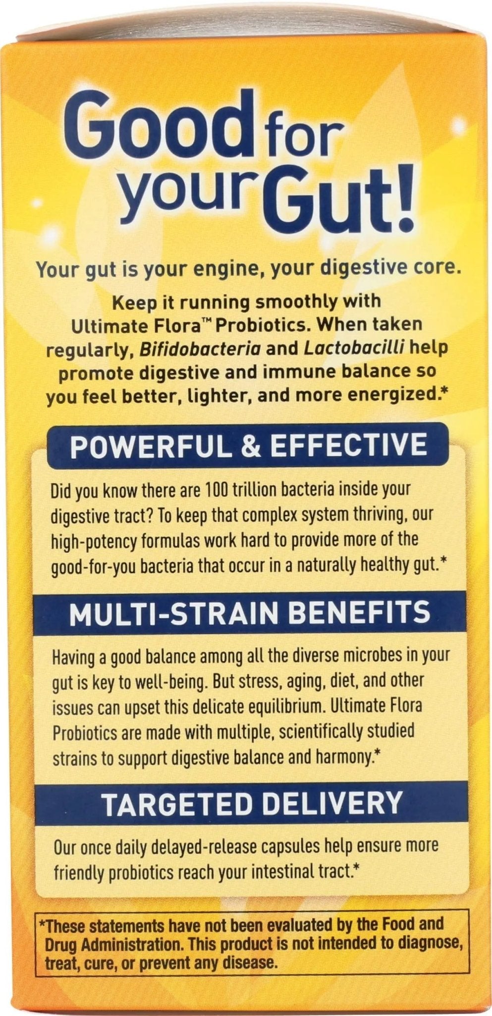 Renew Life Probiotic Adult 50 Plus Probiotic Capsules, Daily Supplement Supports Urinary, Digestive and Immune Health, L. Rhamnosus GG, Dairy, Soy and gluten-free, 30 Billion CFU, 30 Count - Maple Wellness Supplements