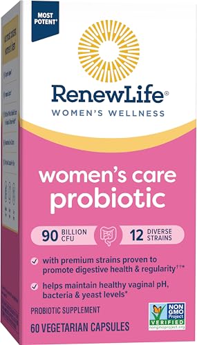 Renew Life Women's Probiotic Capsules, Supports pH Balance for Women, Vaginal - Maple Wellness Supplements