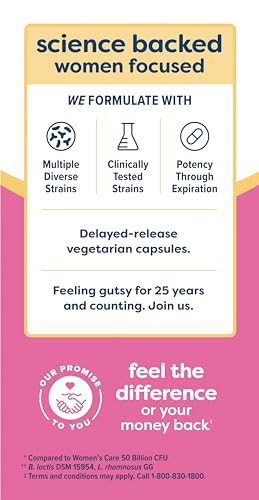Renew Life Women's Probiotic Capsules, Supports pH Balance for Women, Vaginal - Maple Wellness Supplements