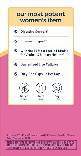 Renew Life Women's Probiotic Capsules, Supports pH Balance for Women, Vaginal - Maple Wellness Supplements