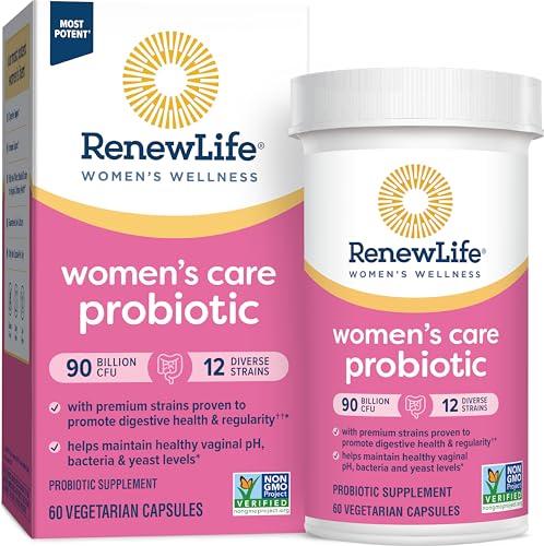 Renew Life Women's Probiotic Capsules, Supports pH Balance for Women, Vaginal - Maple Wellness Supplements