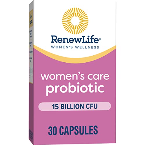 Renew Life Women's Probiotic Capsules, Supports pH Balance for Women, Vaginal, Urinary - Maple Wellness Supplements