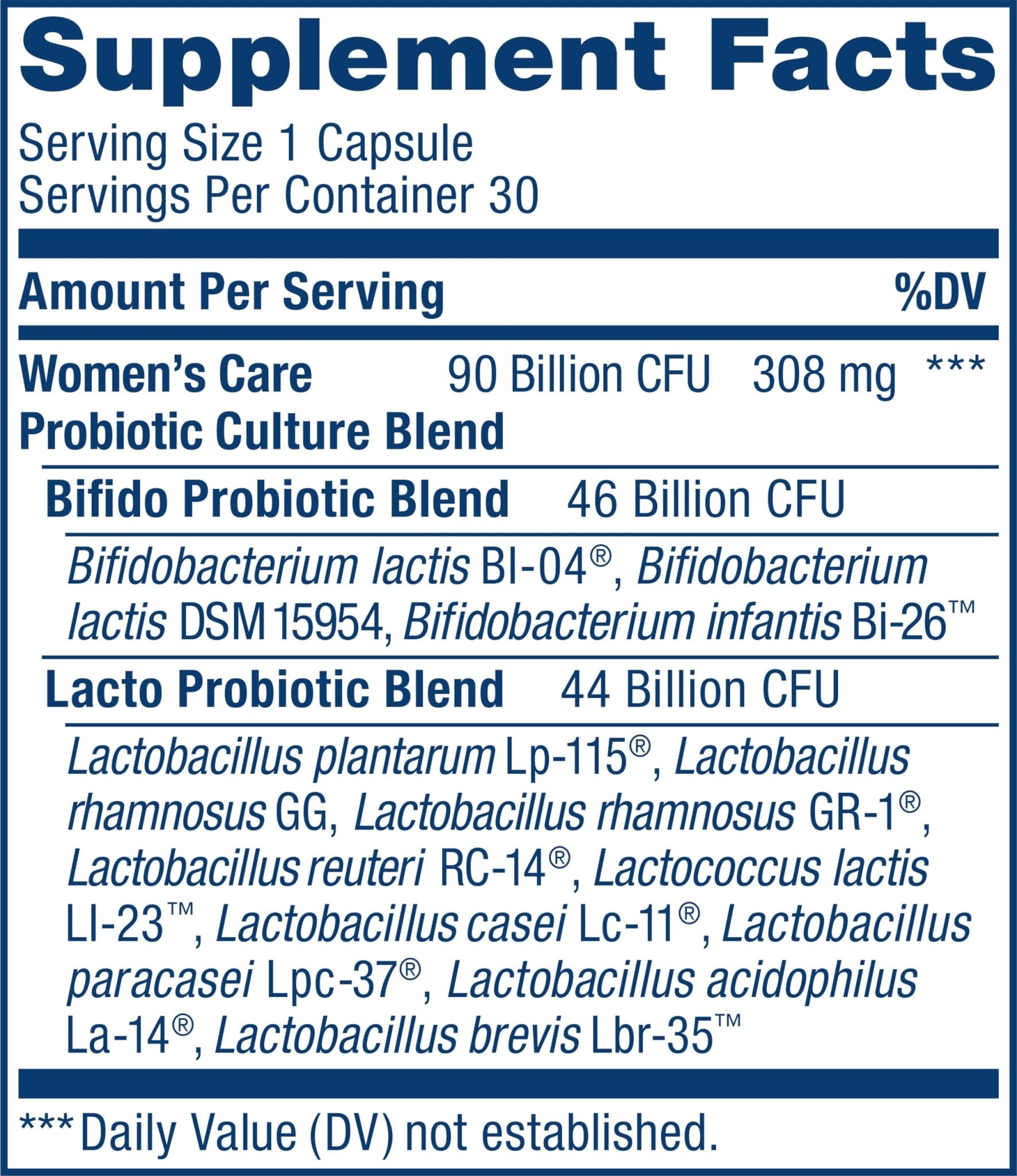 Renew Life Women's Probiotic Capsules, Supports Vaginal, Urinary, Digestive & Ultimate - Maple Wellness Supplements