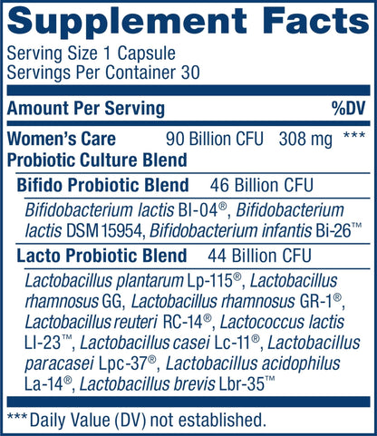 Renew Life Women's Probiotic Capsules, Supports Vaginal, Urinary, Digestive & Ultimate - Maple Wellness Supplements