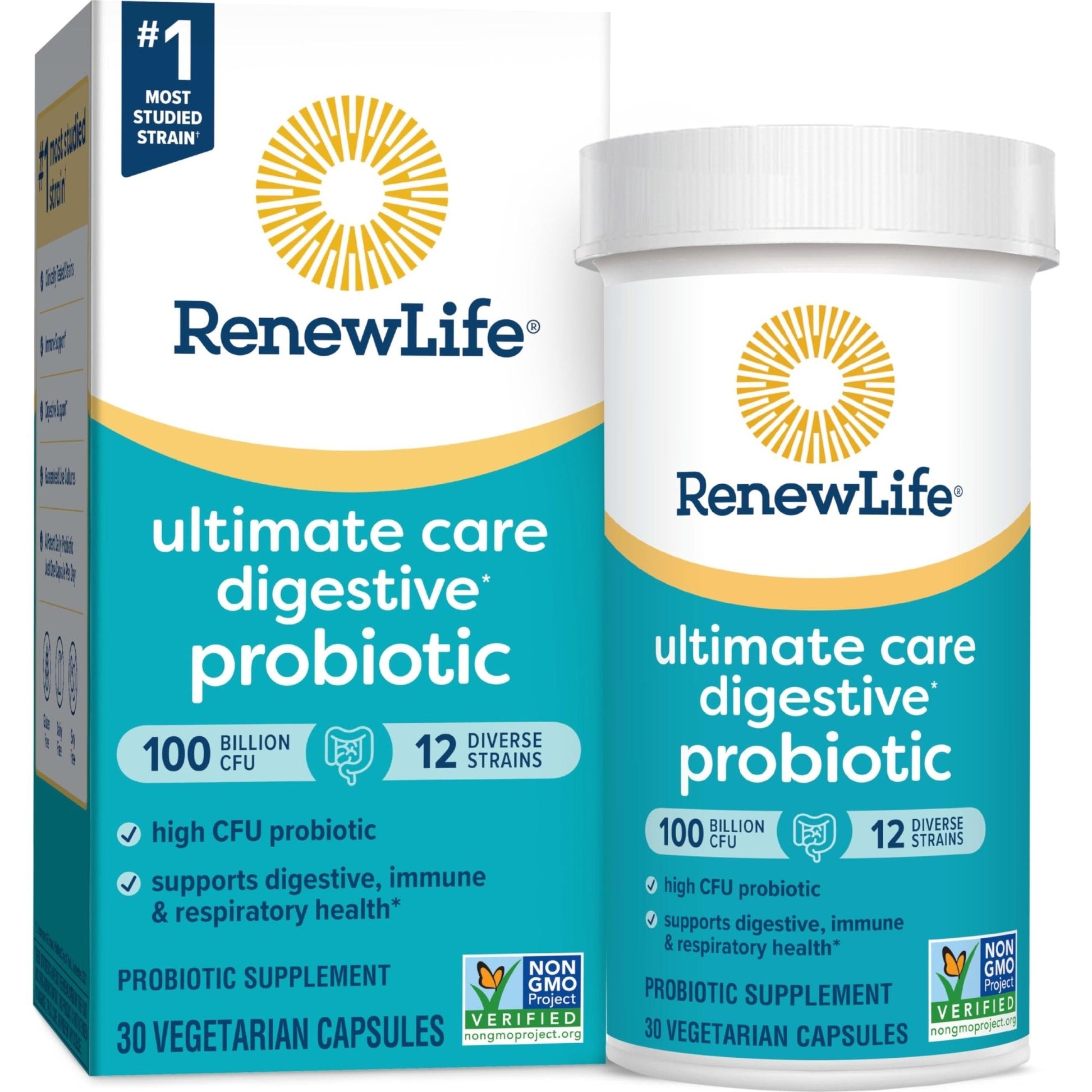 Renew Life Women's Probiotic Capsules, Supports Vaginal, Urinary, Digestive & Ultimate - Maple Wellness Supplements