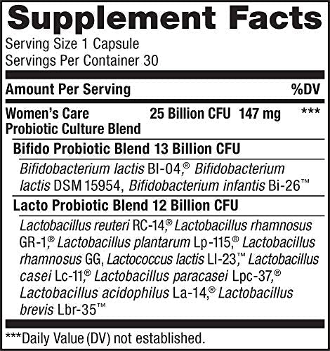 Renew Life Women’s Probiotic - Ultimate Flora Probiotic Women's Care, Shelf Stable - Maple Wellness Supplements