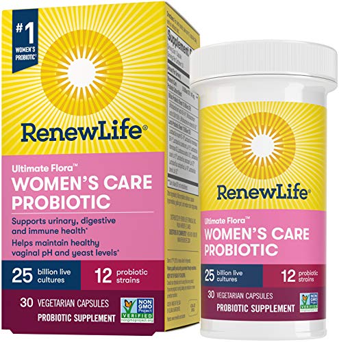 Renew Life Women’s Probiotic - Ultimate Flora Probiotic Women's Care, Shelf Stable - Maple Wellness Supplements
