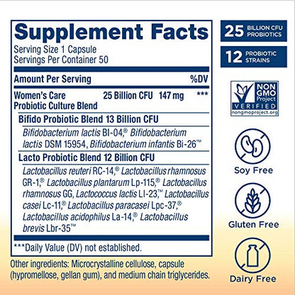Renew Life Women’s Probiotic - Ultimate Flora Probiotic Women's Care, Shelf Stable - Maple Wellness Supplements